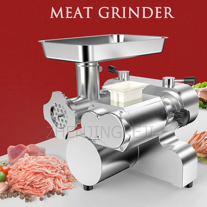 110/220V Meat Grinder Slicer Desktop Stainless Steel Shredded Pork Meat Mixer Meat Cutter Restaurant Food Processing Appliances