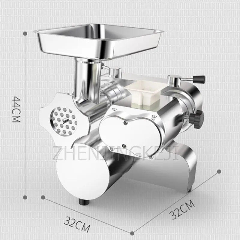 110/220V Meat Grinder Slicer Desktop Stainless Steel Shredded Pork Meat Mixer Meat Cutter Restaurant Food Processing Appliances