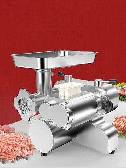 110/220V Meat Grinder Slicer Desktop Stainless Steel Shredded Pork Meat Mixer Meat Cutter Restaurant Food Processing Appliances