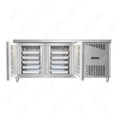 Commercial Fridge Kitchen Appliances fridge and freezer equipment Big Deep Chest Freezer table