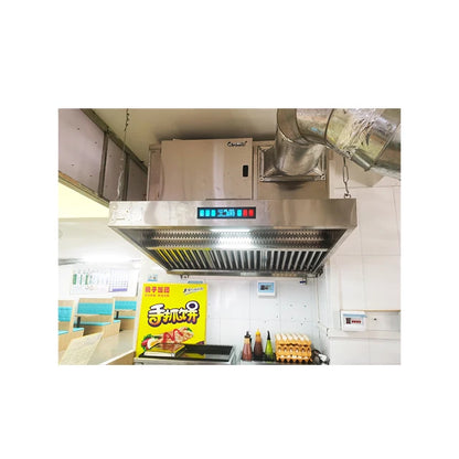 Restaurant Appliances T Shape Range Kitchen Hood System with filter