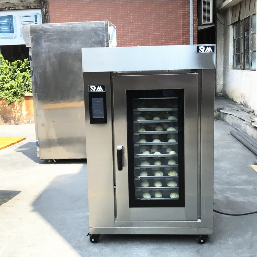 For Electric Bakery Equipment Restaurant Used Automatic Rotary Bread Oven Machine Commercial for Make Pizza and Cake