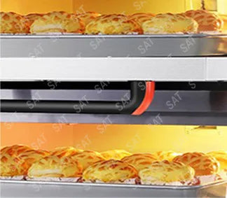 Customized Stainless steel Pizza oven commercial oven bakery equipment Restaurant Kitchen electric oven for baking