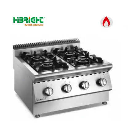 Restaurant Kitchen Cooking Equipment Electric 4-Hot Plate Cooker With Oven