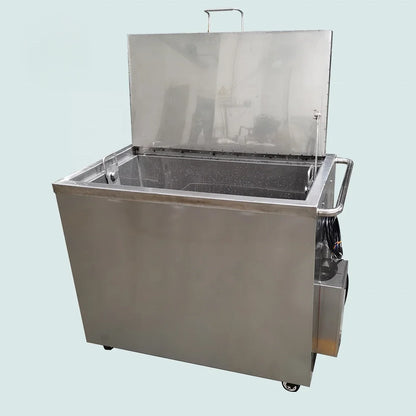 Automatic lift Large Kitchen Use 304 Stainless Steel Heated Utensil Cleaning Dip Soak Tank