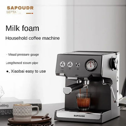 2024 New Kitchen Appliances Sepda EC25 Milk Foam Integrated Small Home Automatic Coffee Machine 220V/110V